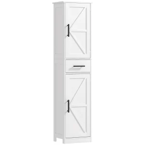 Homcom 67" Tall Bathroom Storage Cabinet with Drawer